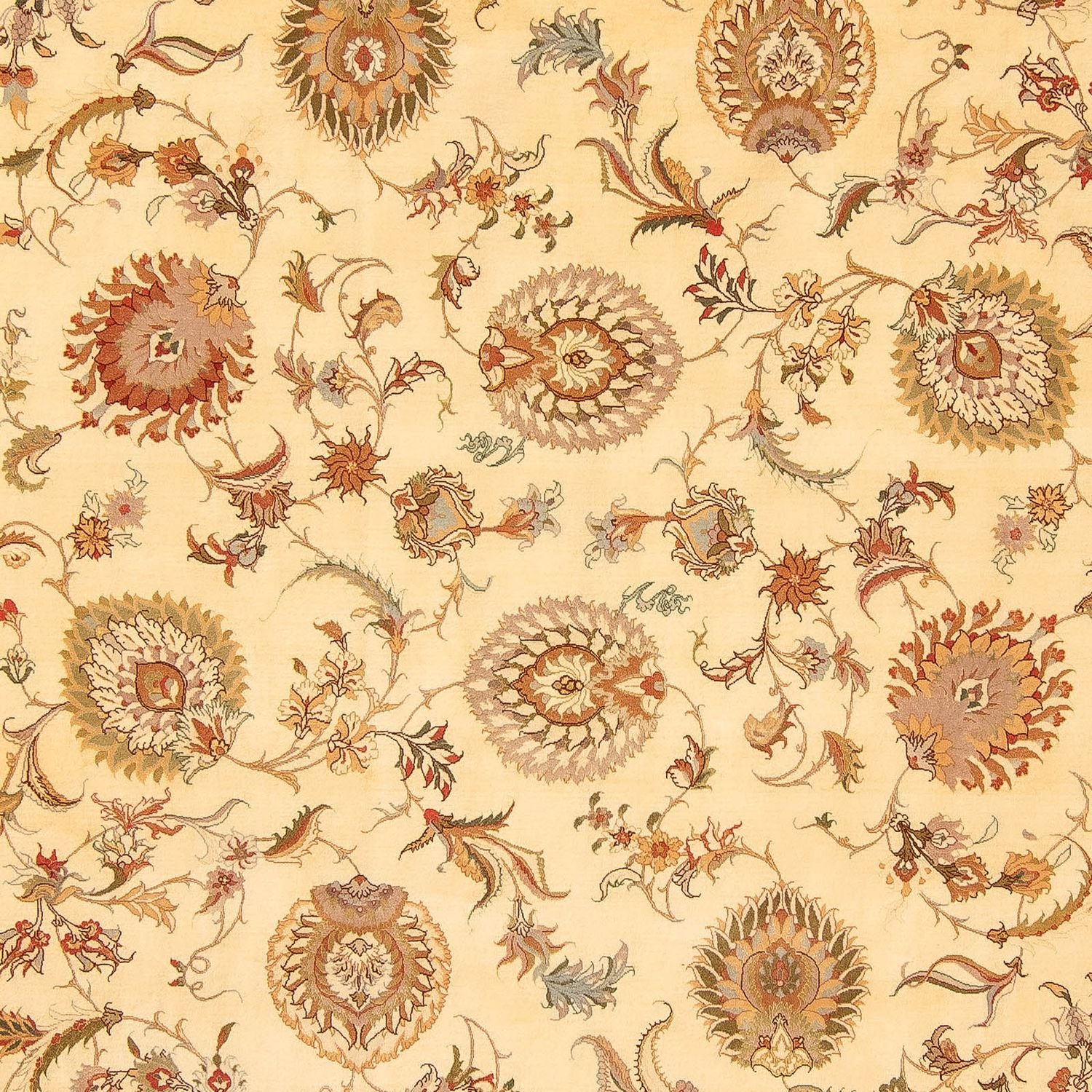 Tappeto Persero - Tabriz - Reale - 346 x 256 cm - marrone chiaro