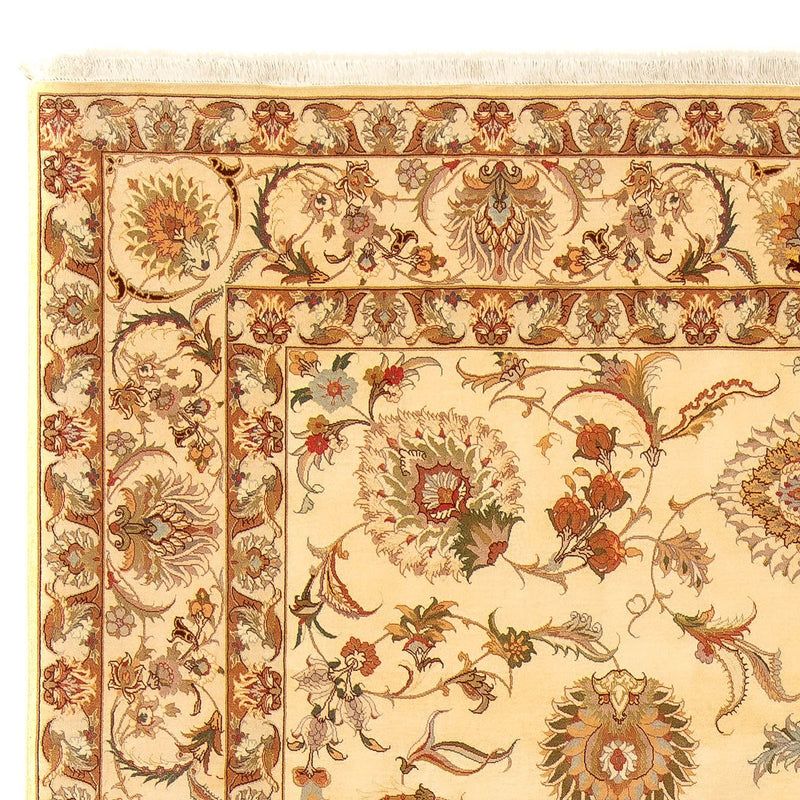 Tappeto Persero - Tabriz - Reale - 346 x 256 cm - marrone chiaro