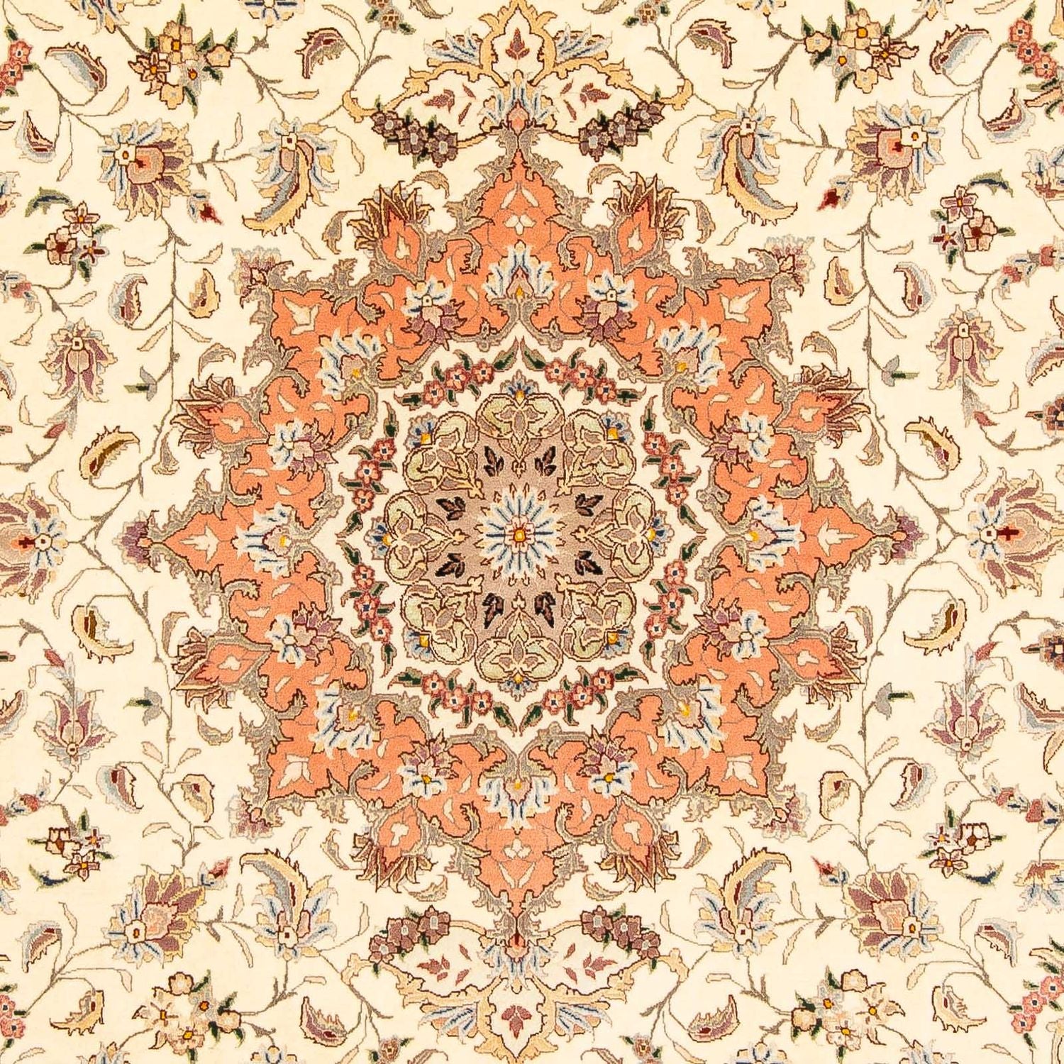 Tappeto Persero - Tabriz - Reale - 300 x 204 cm - beige