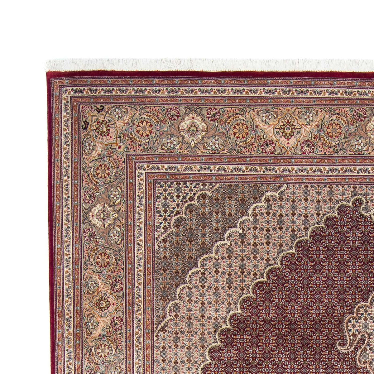 Tappeto Persero - Tabriz - 293 x 203 cm - rosso