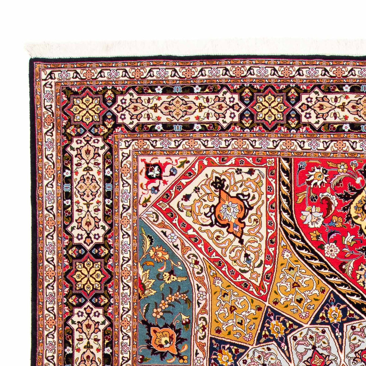 Tabriz - 50 Raj Tappeto 204x302cm - Tappeto persiano