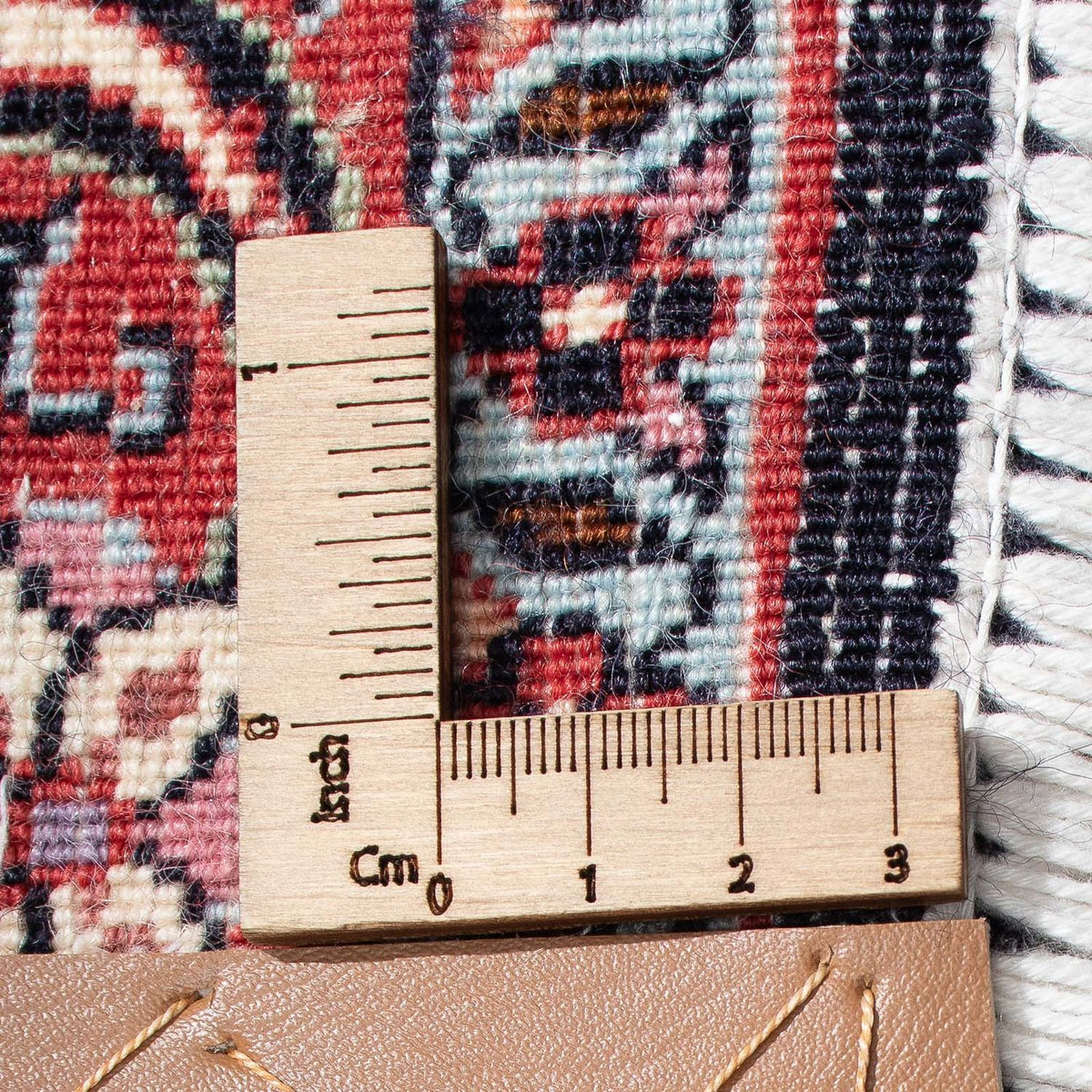 Tappeto Persero - Bidjar quadrato  - 300 x 300 cm - rosso scuro