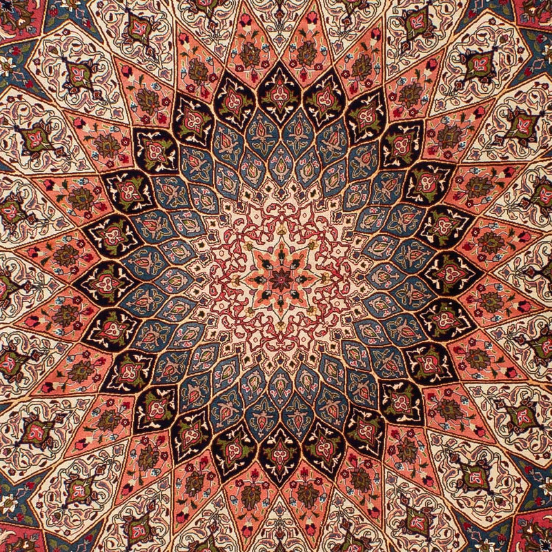 Tappeto Persero - Tabriz - Reale rotondo  - 250 x 250 cm - multicolore