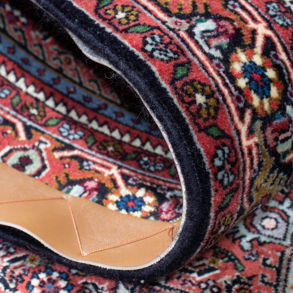 Tappeto corsia Tappeto Persero - Bidjar - 245 x 74 cm - rosso chiaro