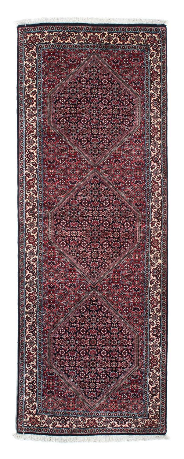 Tappeto corsia Tappeto Persero - Bidjar - 212 x 74 cm - rosso scuro