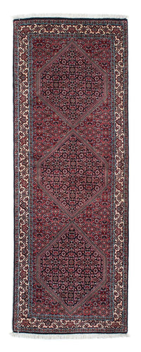 Tappeto corsia Tappeto Persero - Bidjar - 212 x 74 cm - rosso scuro