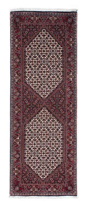 Tappeto corsia Tappeto Persero - Bidjar - 218 x 77 cm - blu scuro