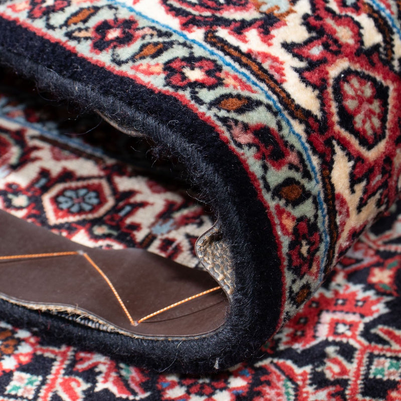 Tappeto corsia Tappeto Persero - Bidjar - 218 x 77 cm - blu scuro