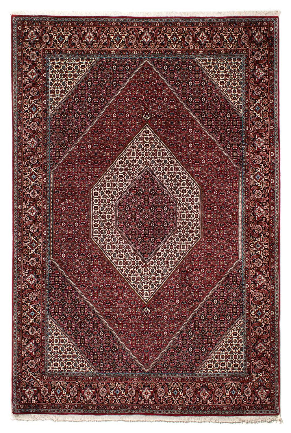 Tappeto Persero - Bidjar - 295 x 202 cm - rosso scuro