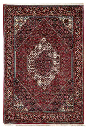 Tappeto Persero - Bidjar - 295 x 202 cm - rosso scuro