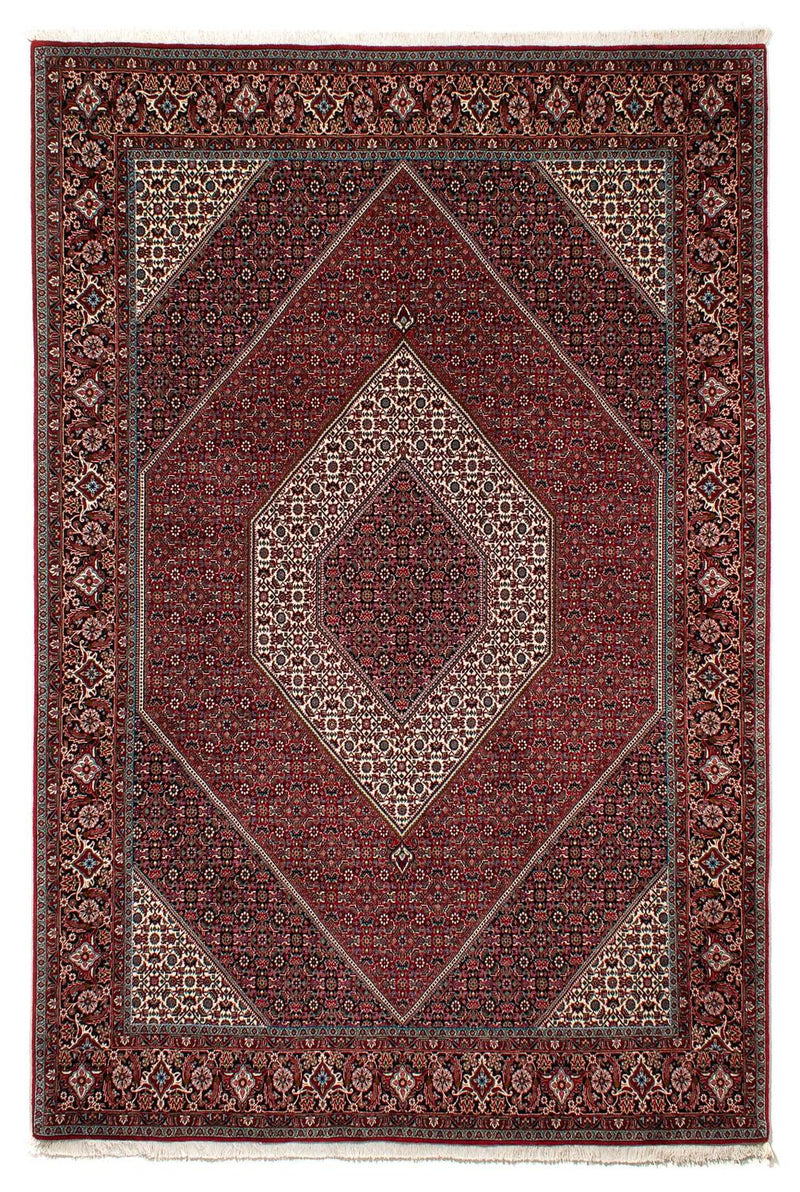 Tappeto Persero - Bidjar - 295 x 202 cm - rosso scuro