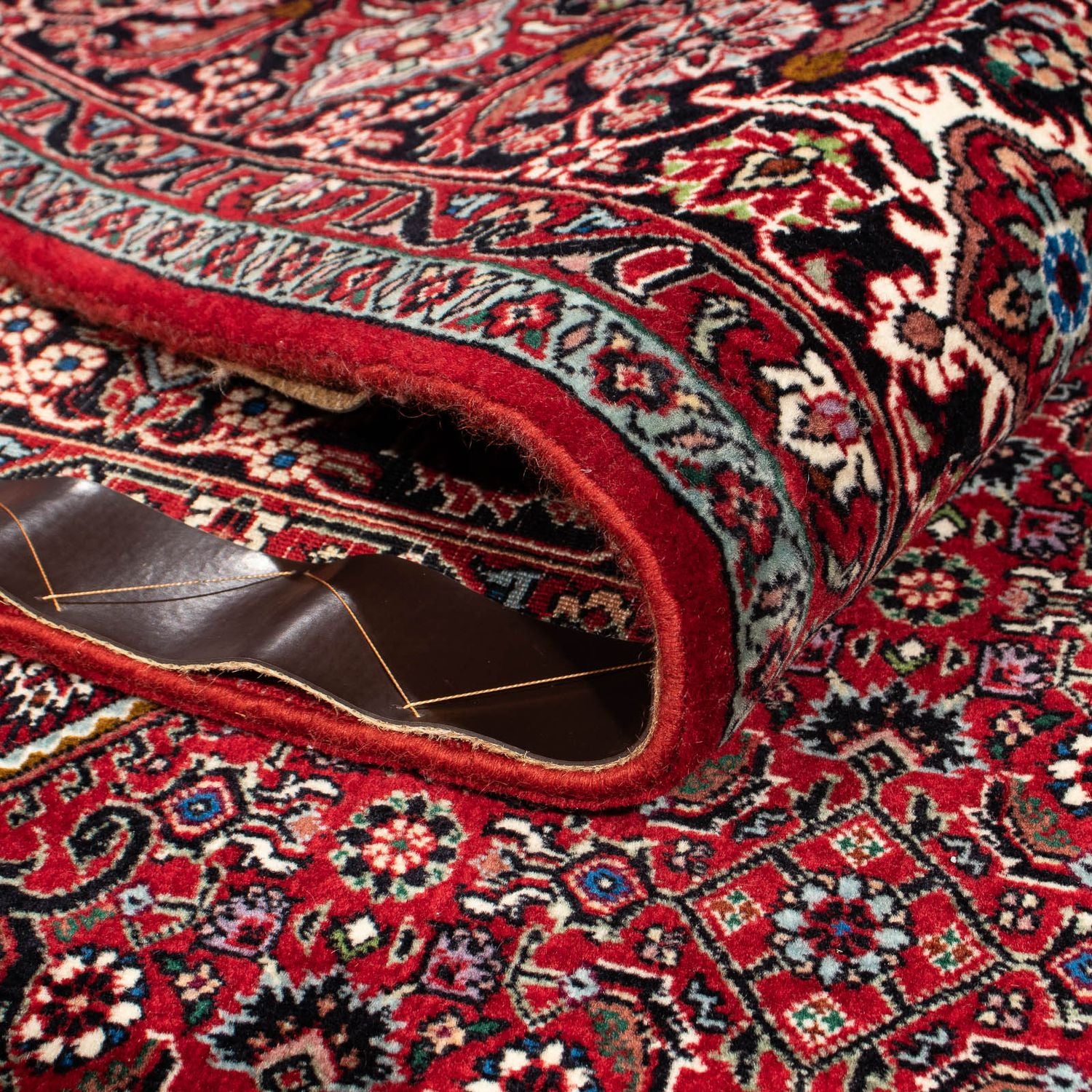 Tappeto Persero - Bidjar - 295 x 202 cm - rosso scuro
