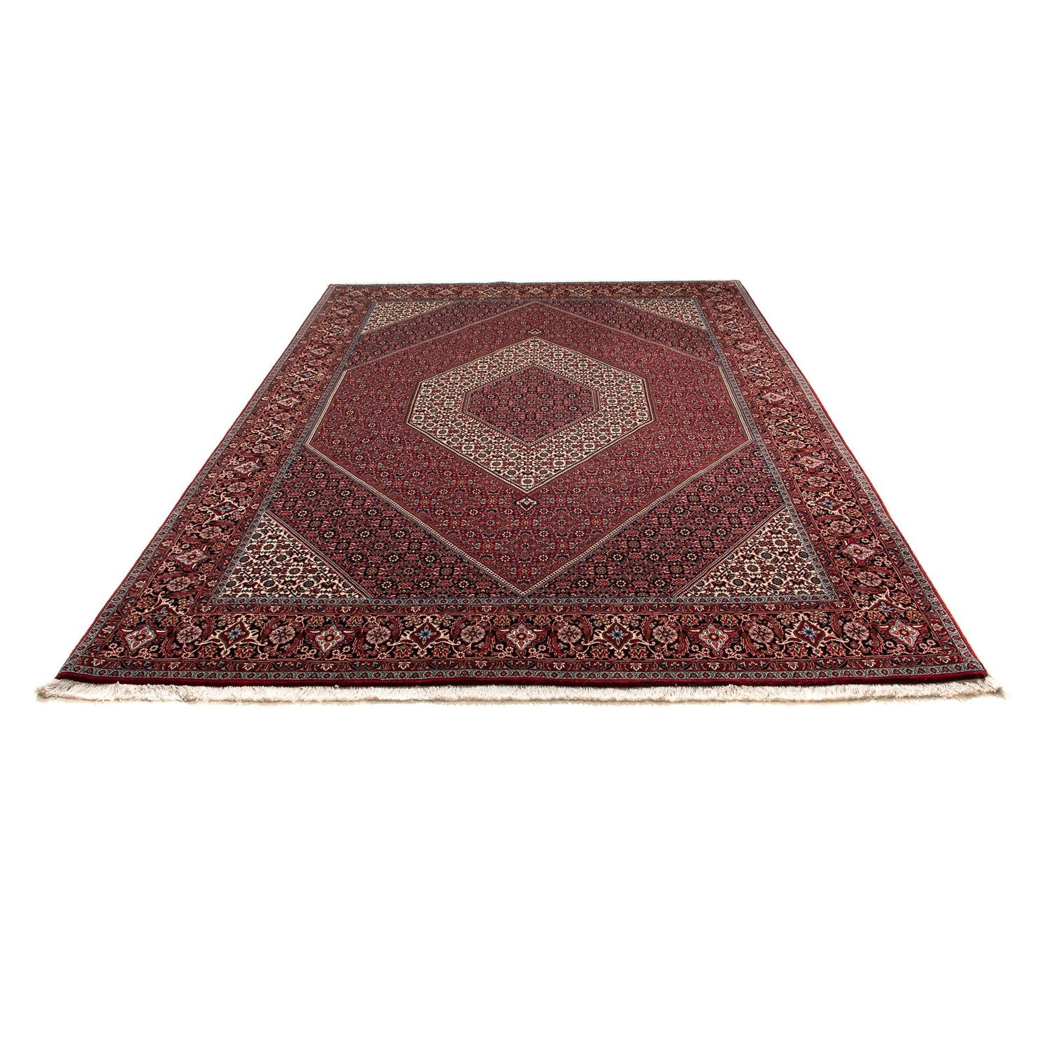 Tappeto Persero - Bidjar - 295 x 202 cm - rosso scuro