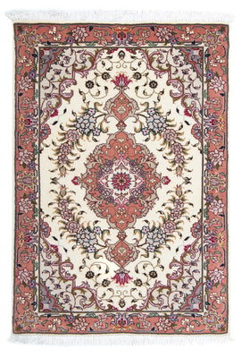 Tappeto Persero - Tabriz - Reale - 90 x 60 cm - beige