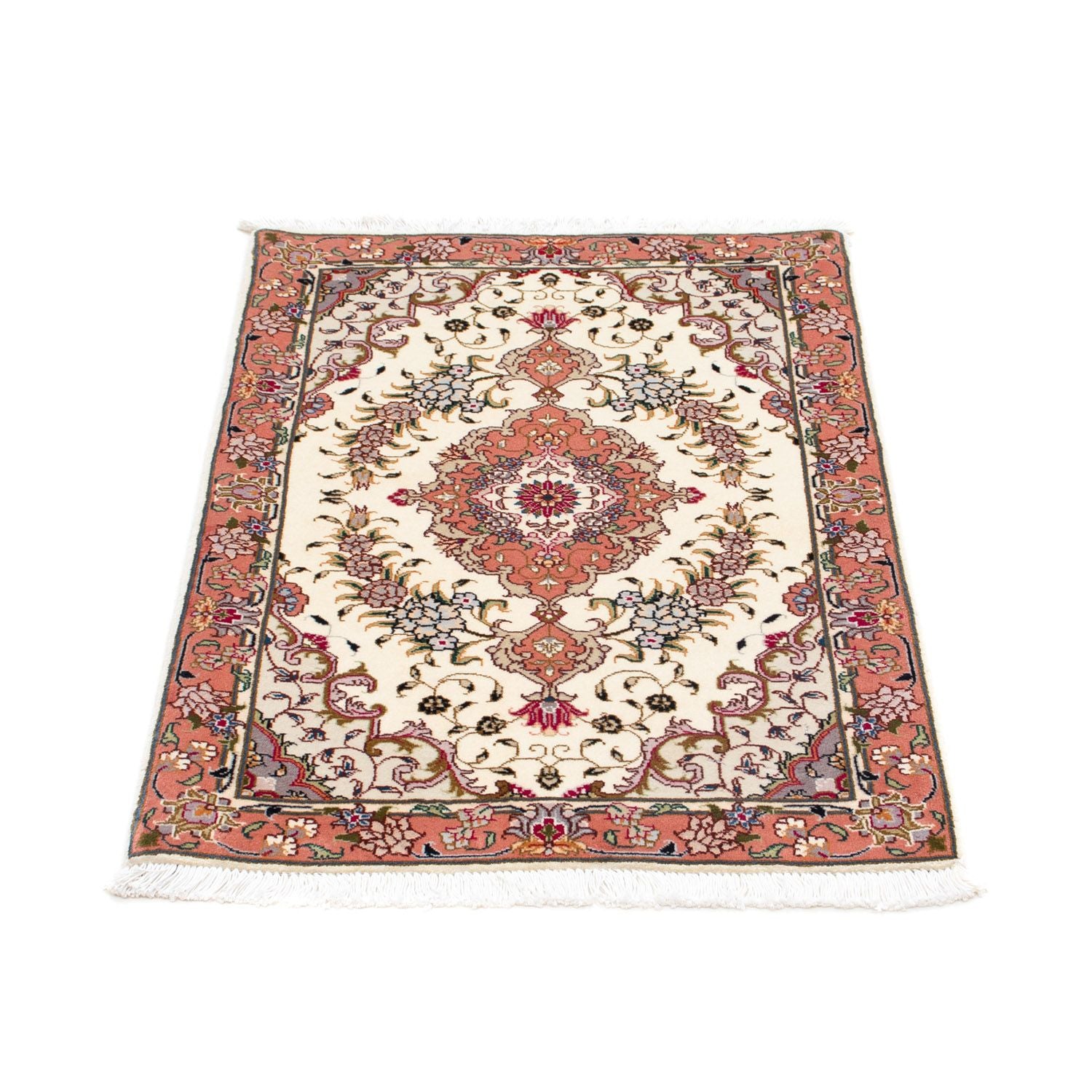 Tappeto Persero - Tabriz - Reale - 90 x 60 cm - beige
