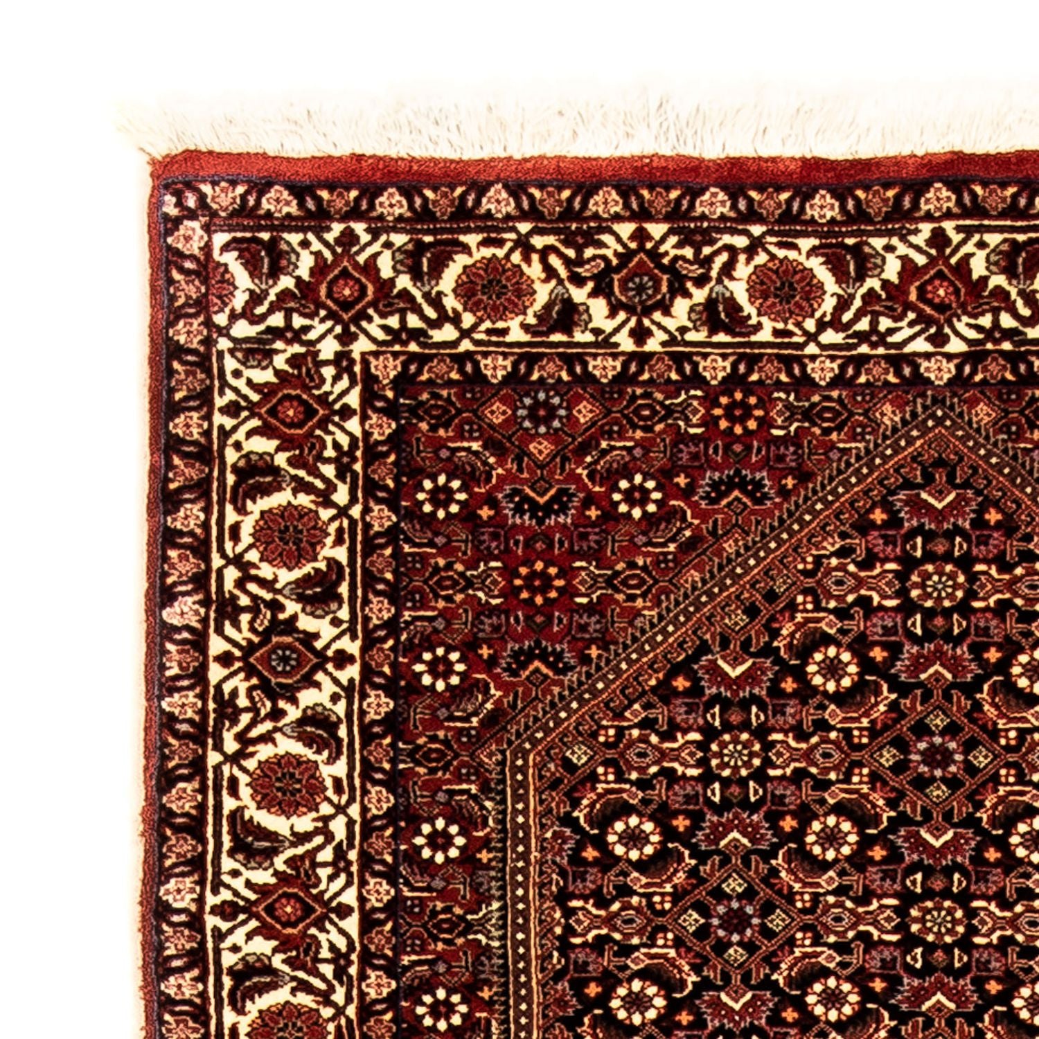 Tappeto corsia Tappeto Persero - Bidjar - 292 x 84 cm - rosso scuro
