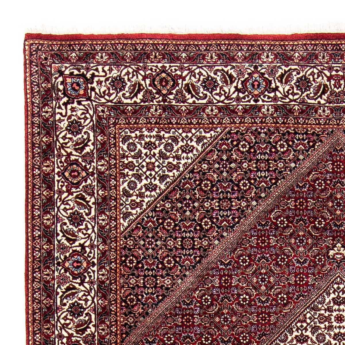Tappeto Persero - Bidjar - 238 x 171 cm - rosso scuro