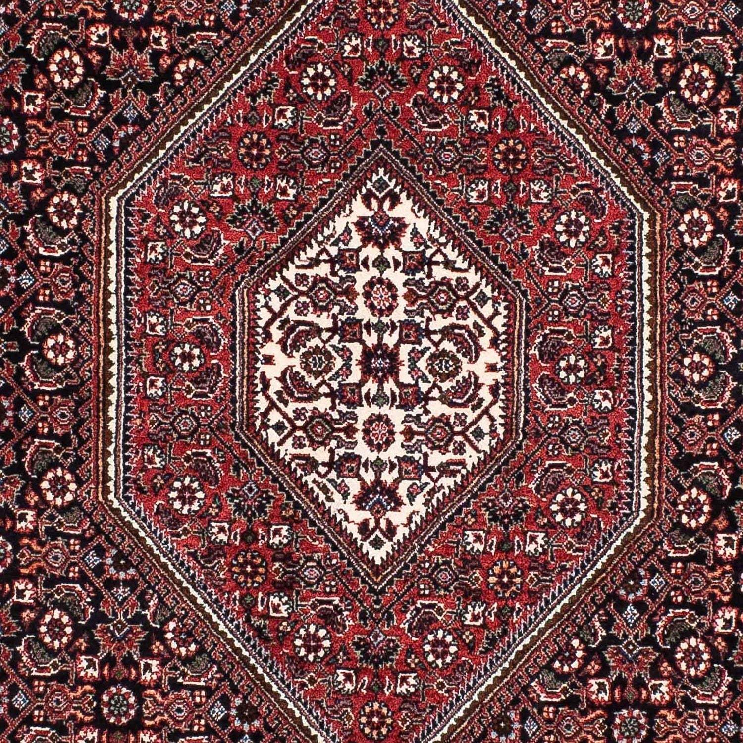 Tappeto corsia Tappeto Persero - Bidjar - 203 x 100 cm - blu scuro