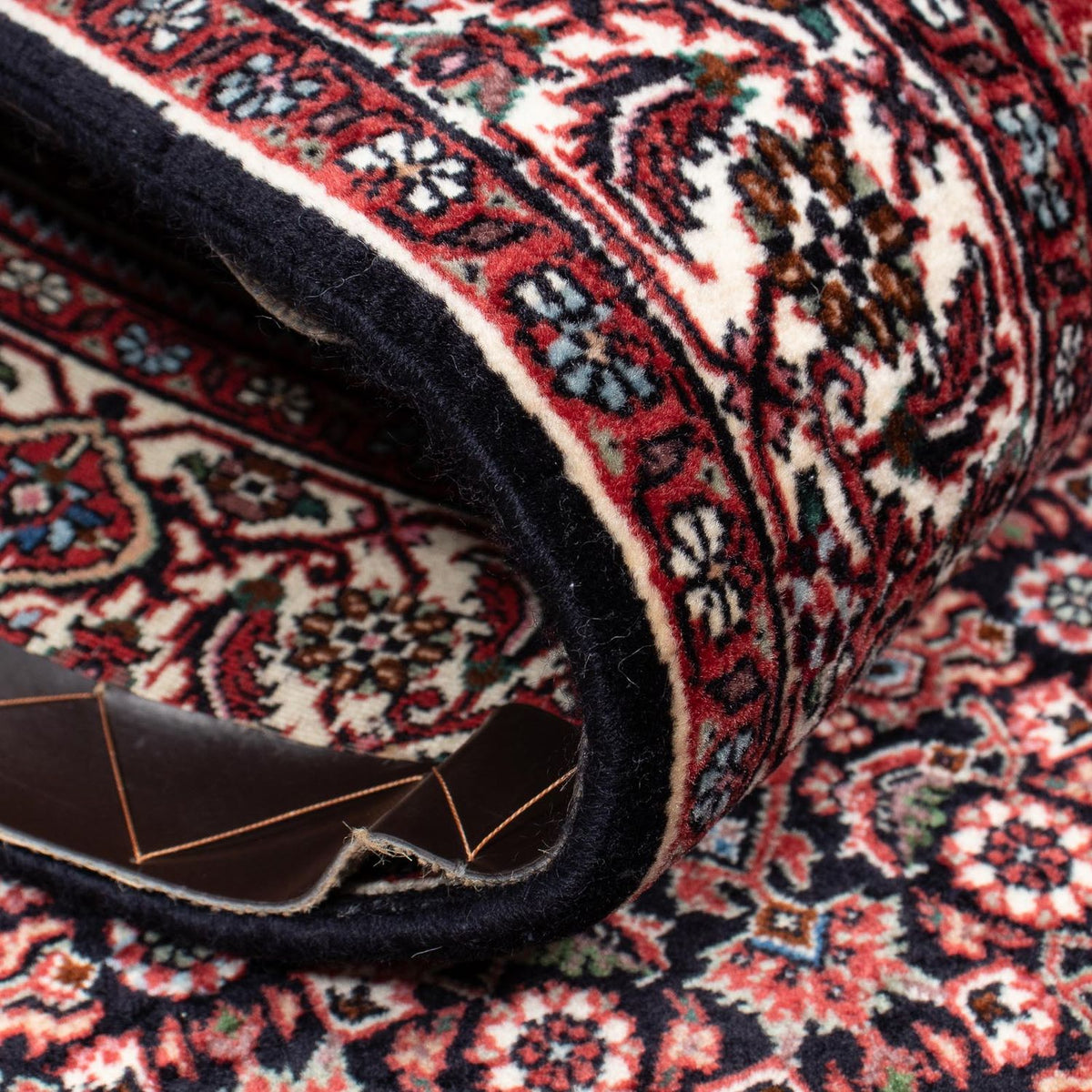 Tappeto corsia Tappeto Persero - Bidjar - 203 x 100 cm - blu scuro