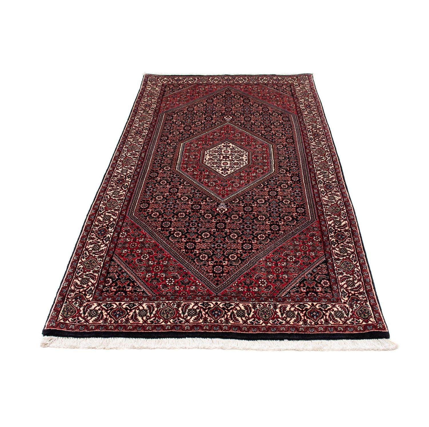 Tappeto corsia Tappeto Persero - Bidjar - 203 x 100 cm - blu scuro
