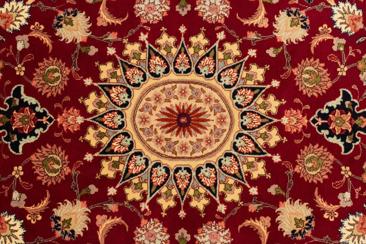 Tappeto Persero - Tabriz - Reale - 150 x 101 cm - rosso