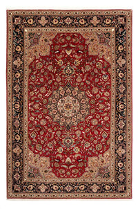 Tappeto Persero - Tabriz - Reale - 308 x 205 cm - rosso scuro