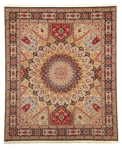 Tabriz - 50 Raj Tappeto 205x246cm - Tappeto persiano