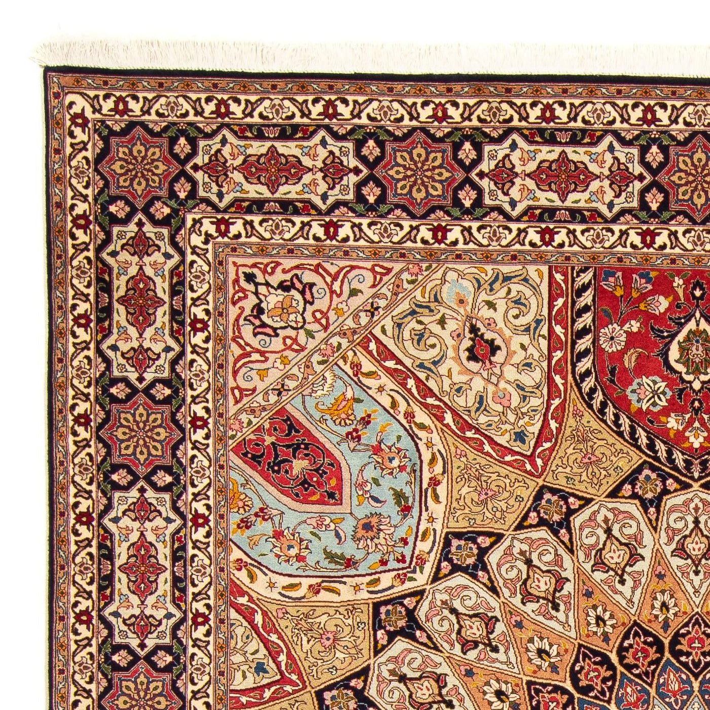Tabriz - 50 Raj Tappeto 246x205cm - Tappeto persiano