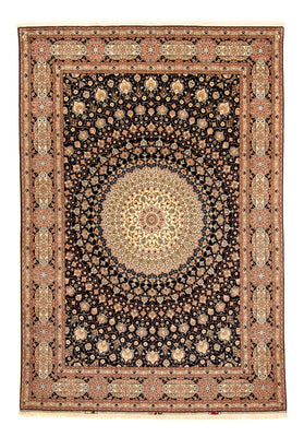 Tappeto Persero - Tabriz - Reale - 338 x 248 cm - blu scuro