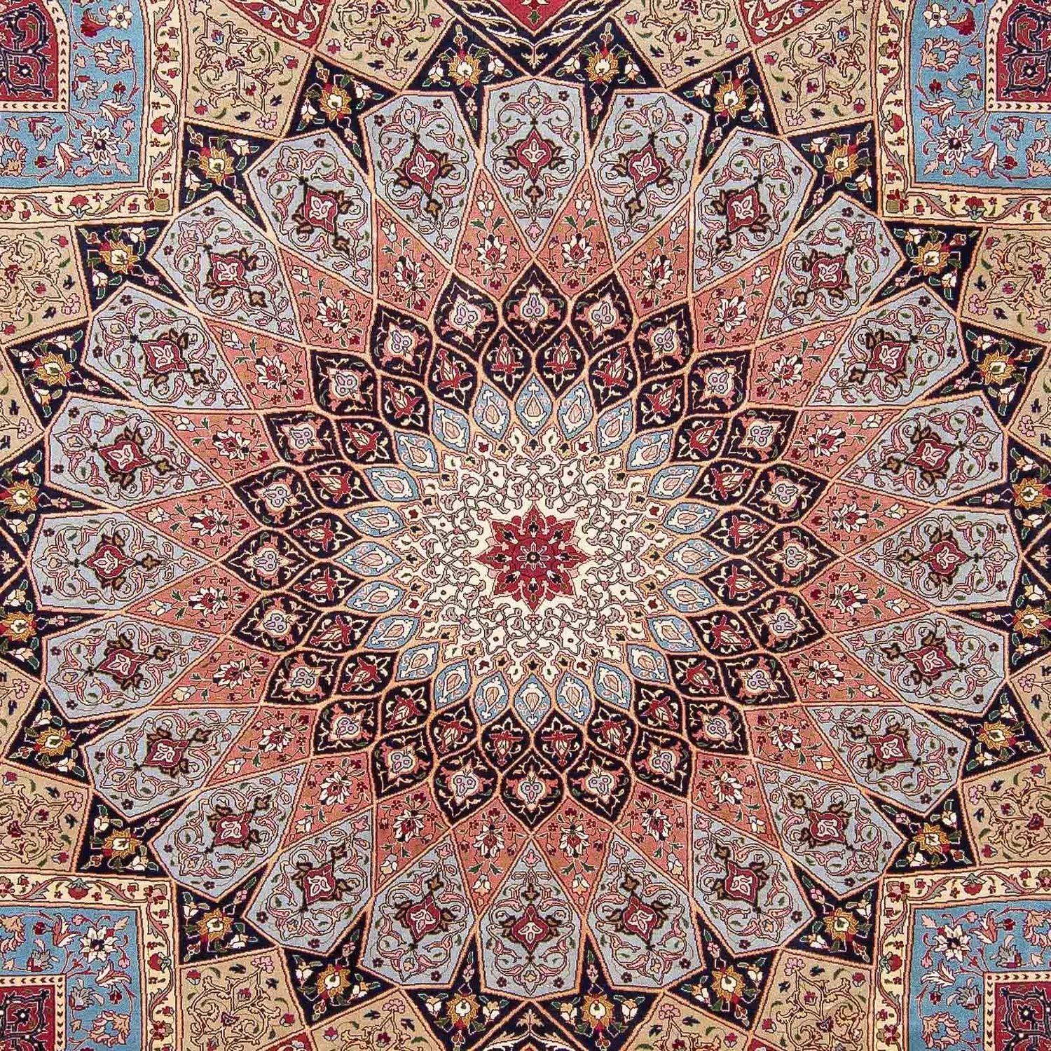 Tappeto Persero - Tabriz - Reale - 298 x 253 cm - multicolore