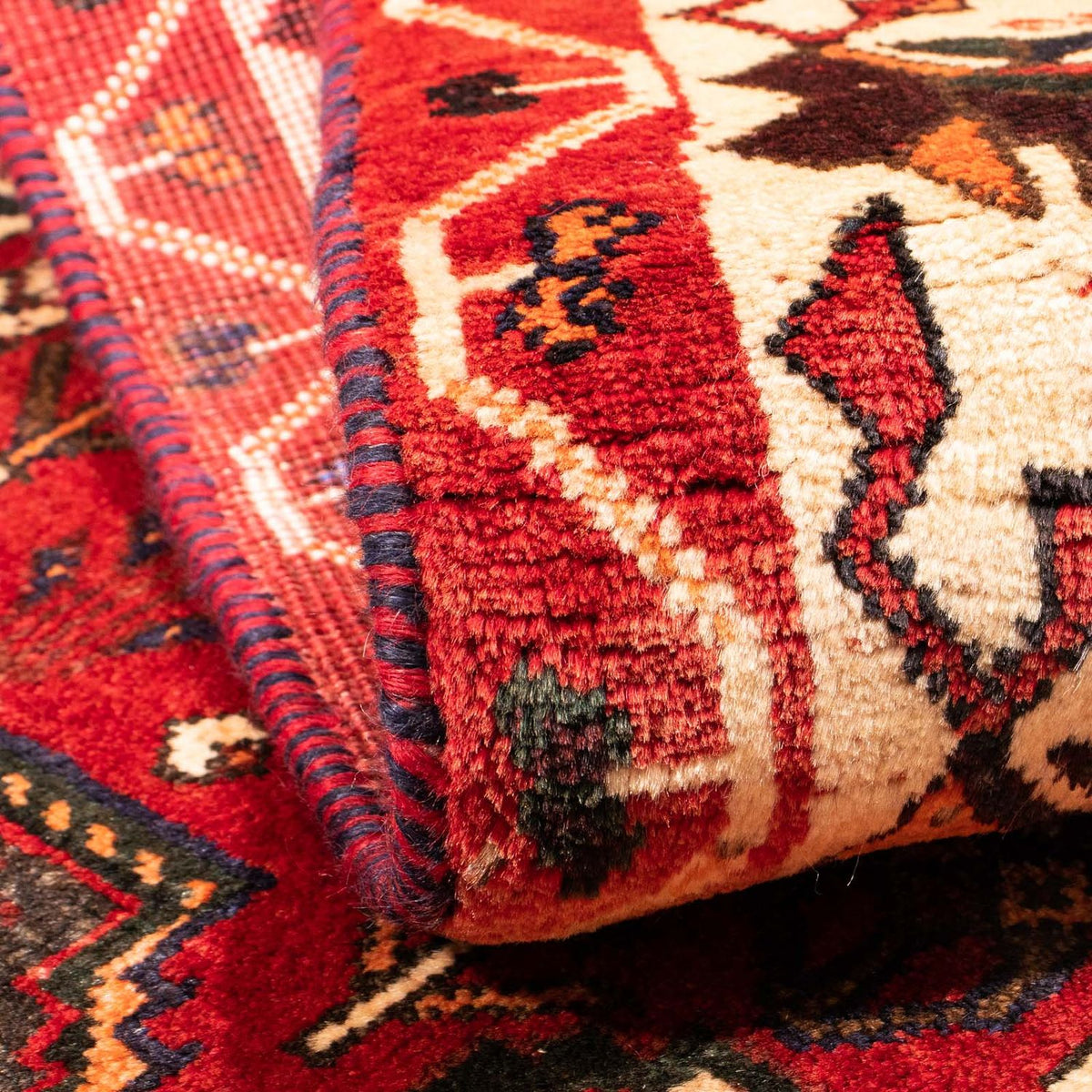 Tappeto Persero - Nomade - 160 x 110 cm - rosso scuro