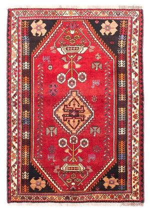 Tappeto Persero - Nomade - 166 x 112 cm - rosso scuro