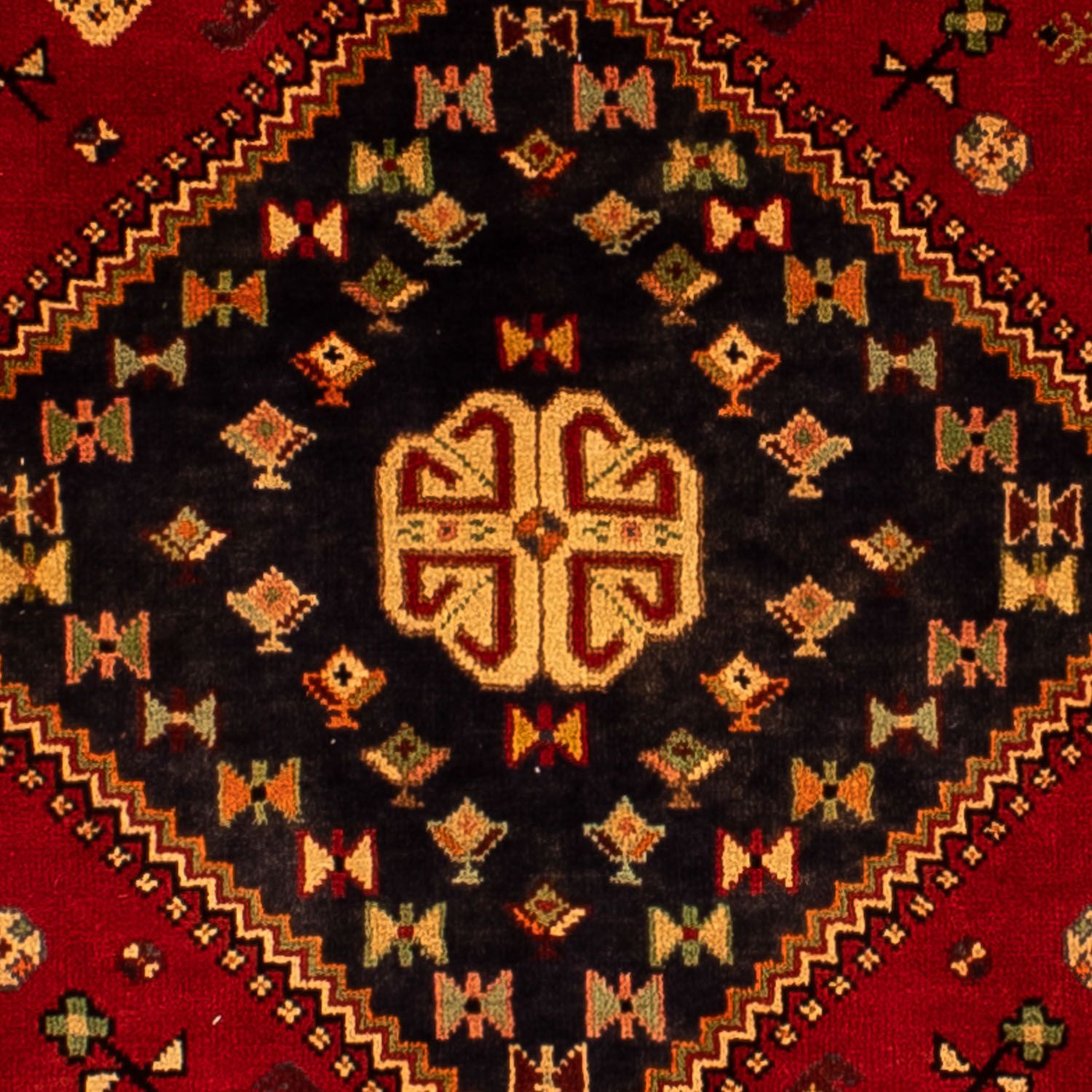 Tappeto Persero - Nomade - 302 x 214 cm - rosso scuro