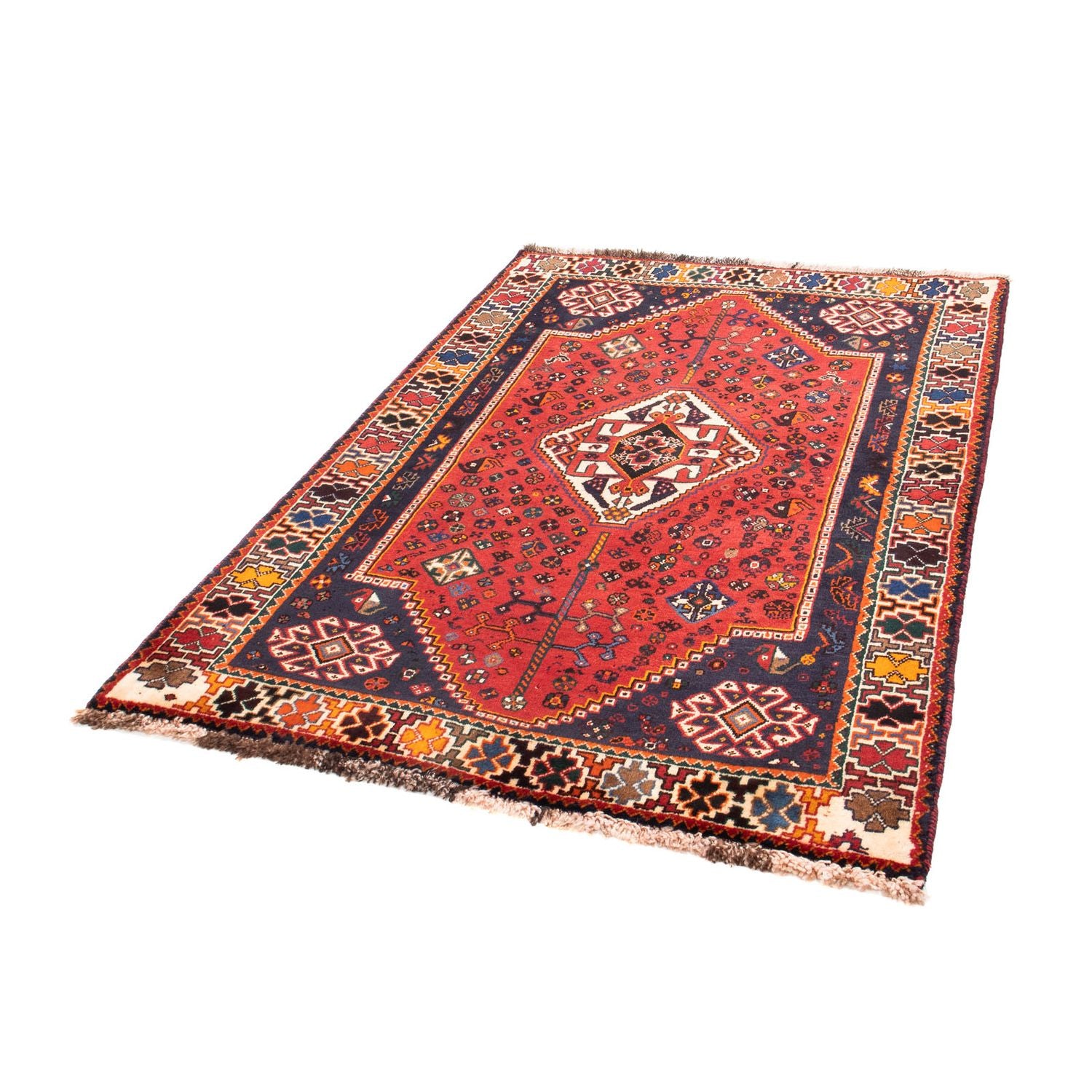 Tappeto Persero - Nomade - 171 x 118 cm - rosso scuro