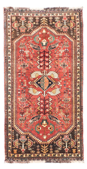 Tappeto corsia Tappeto Persero - Nomade - 160 x 83 cm - rosso scuro