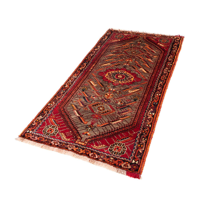 Tappeto corsia Tappeto Persero - Nomade - 168 x 80 cm - rosso scuro