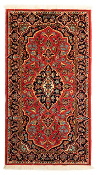 Tappeto Persero - Keshan - 124 x 68 cm - rosso scuro