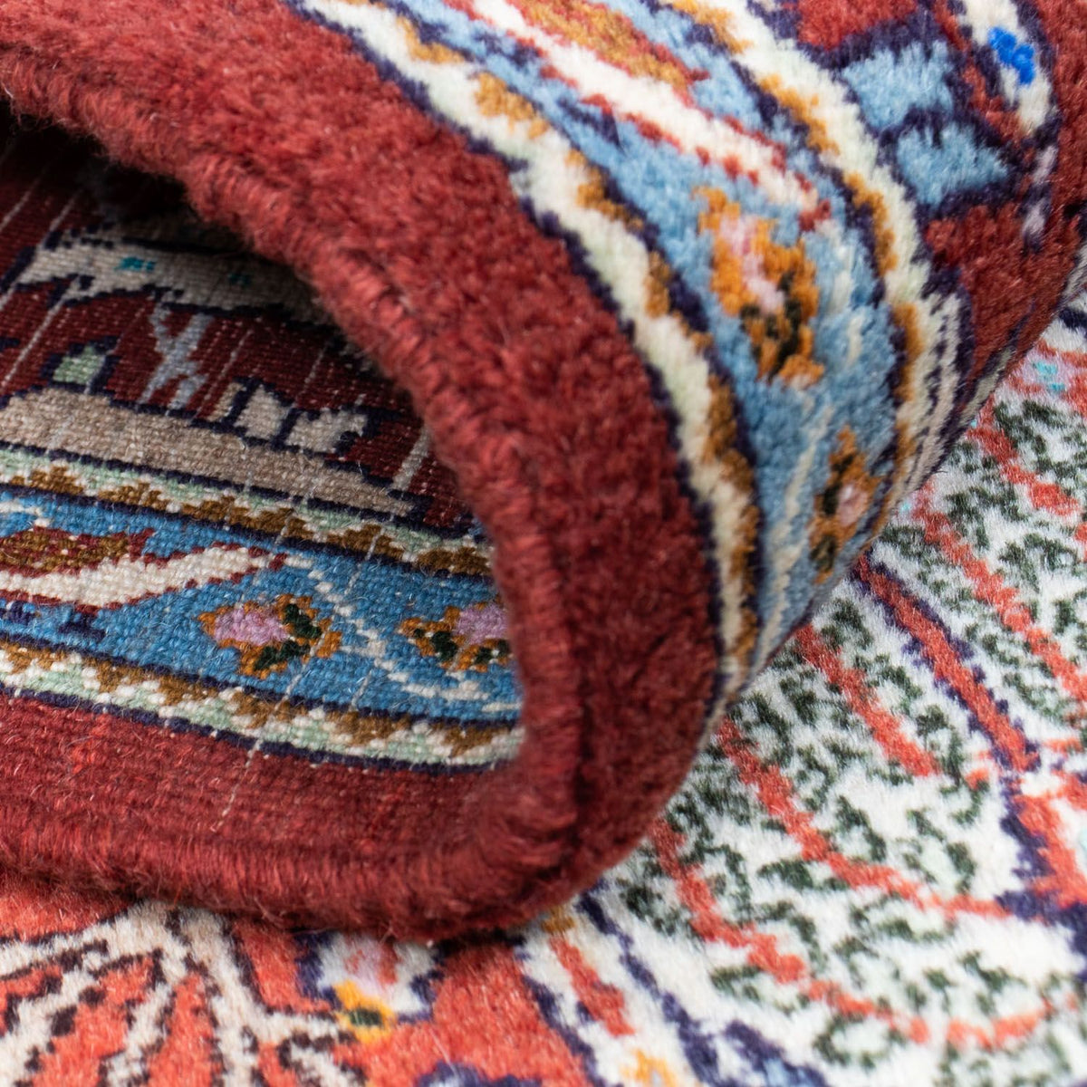 Tappeto corsia Tappeto Persero - Classico - 288 x 81 cm - rosso scuro