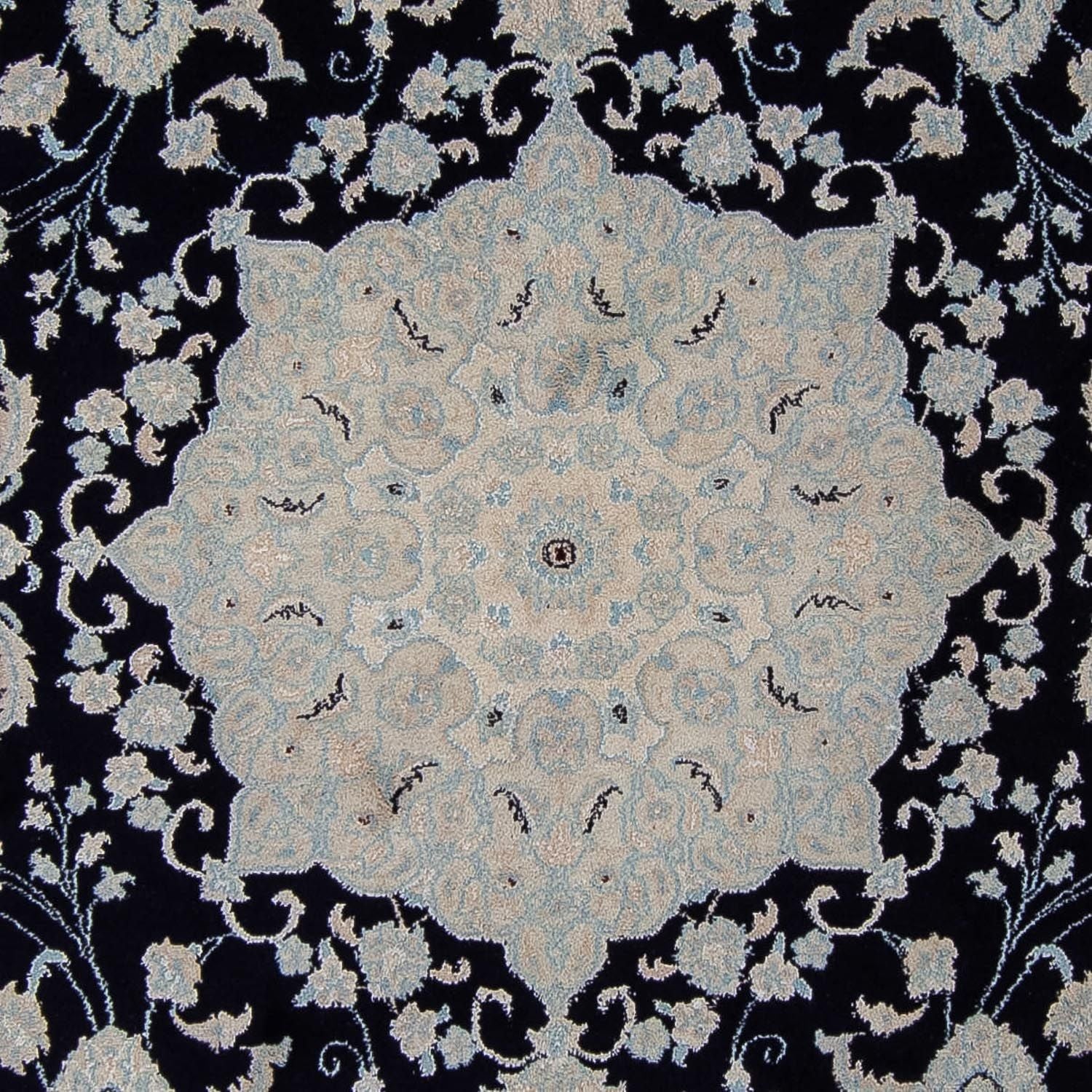 Tappeto Persero - Nain - 352 x 253 cm - blu scuro