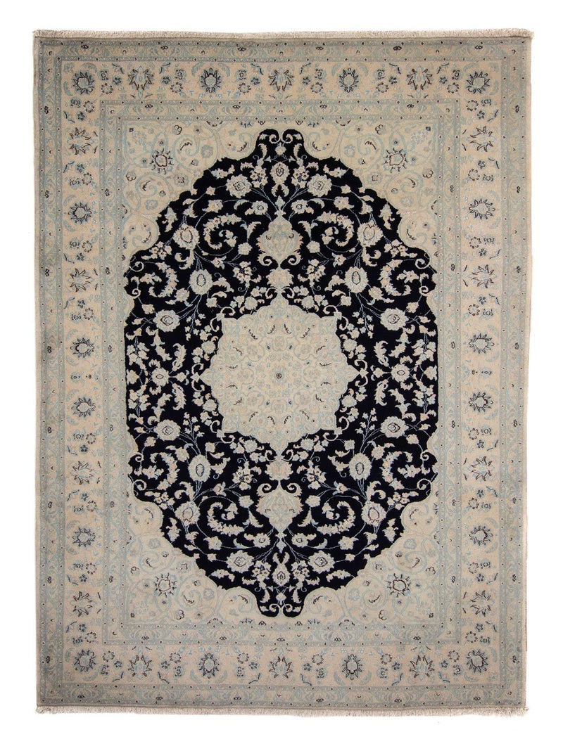 Tappeto Persero - Nain - 348 x 248 cm - blu scuro