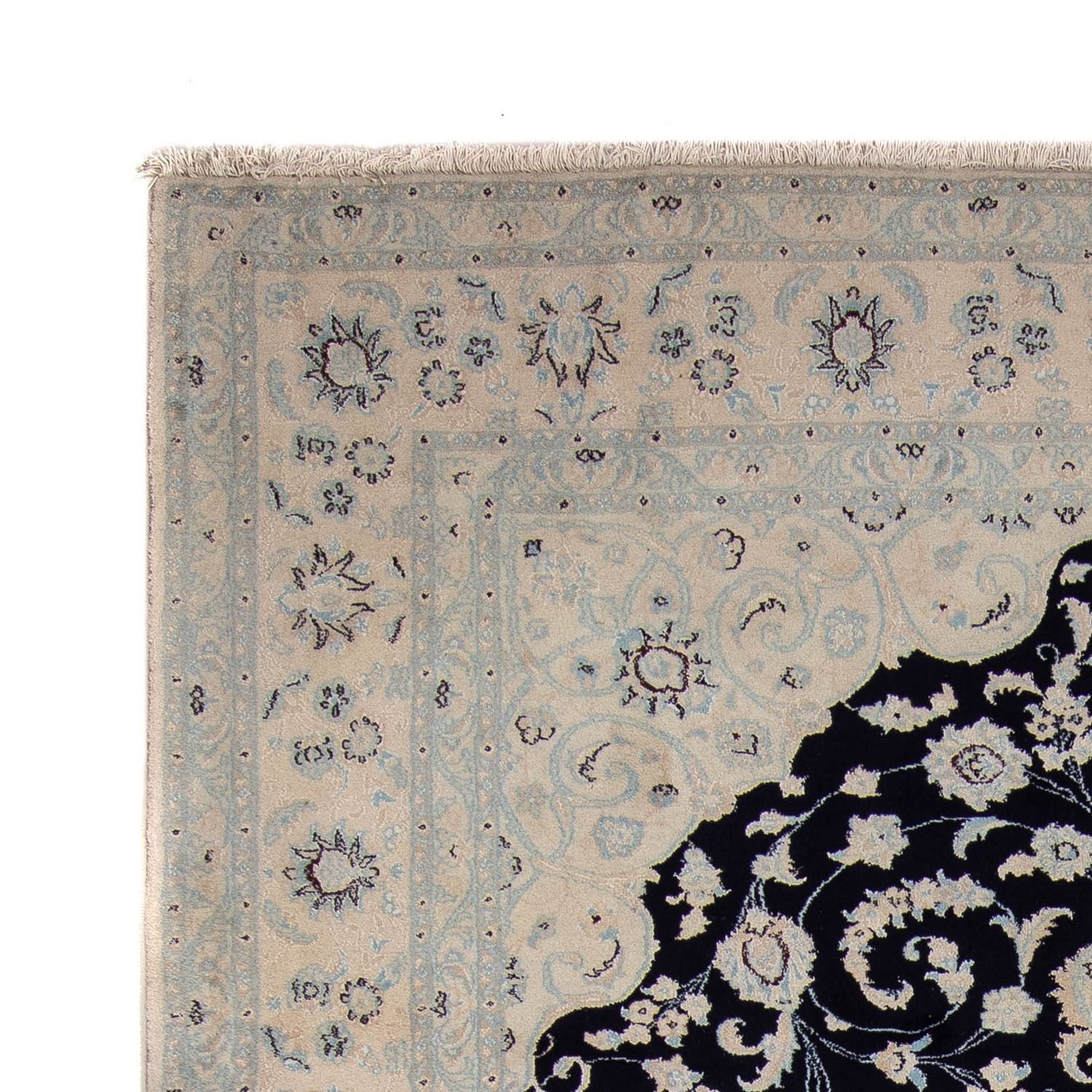 Tappeto Persero - Nain - 348 x 248 cm - blu scuro