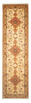 Tappeto corsia Tappeto Persero - Tabriz - Reale - 314 x 80 cm - marrone chiaro