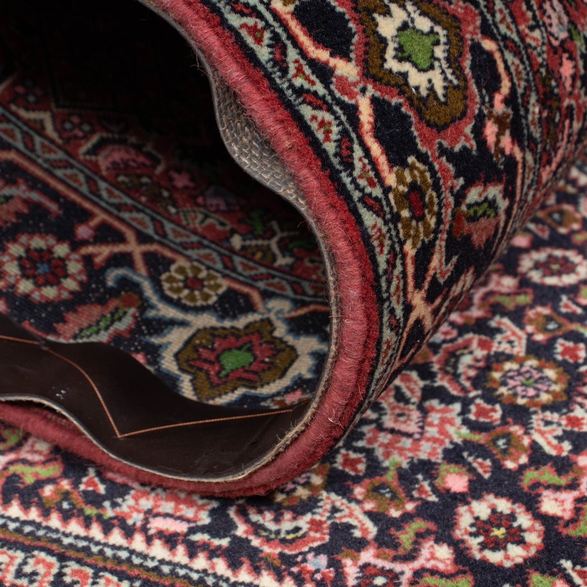 Tappeto corsia Tappeto Persero - Bidjar - 298 x 82 cm - rosso chiaro