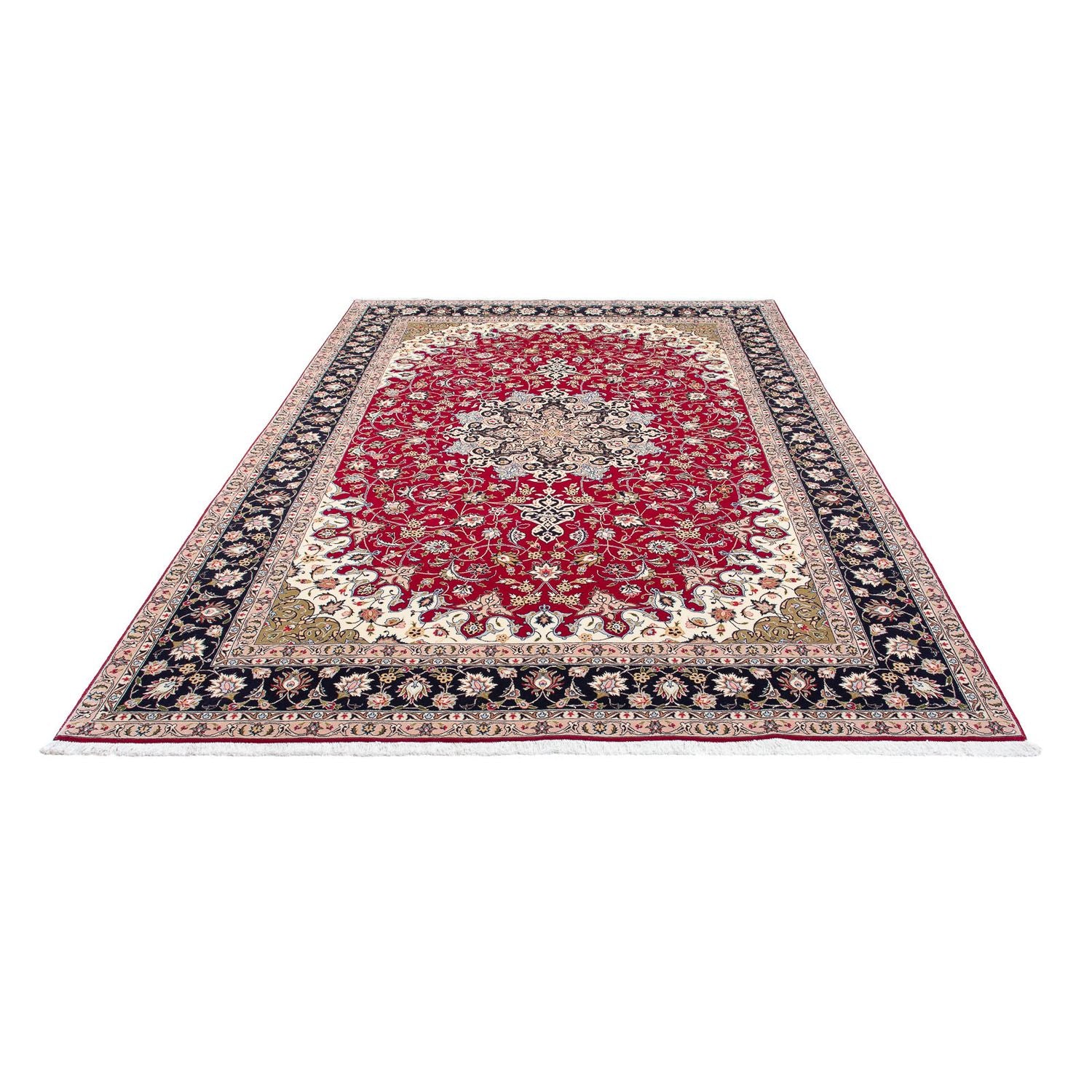 Tappeto Persero - Tabriz - Reale - 316 x 204 cm - rosso
