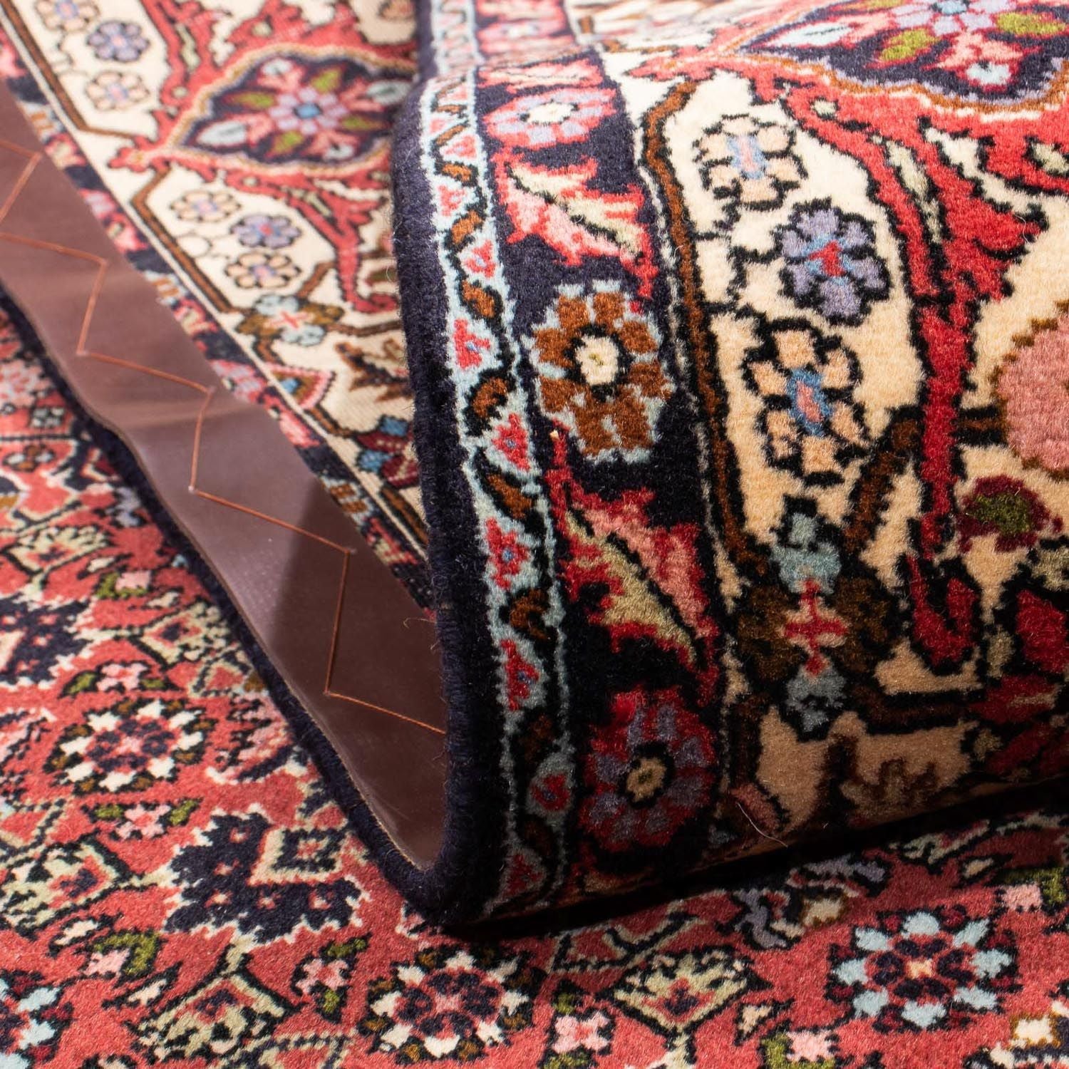 Tappeto Persero - Bidjar - 298 x 198 cm - rosso scuro