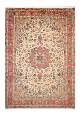Tappeto Persero - Tabriz - Reale - 297 x 202 cm - marrone chiaro