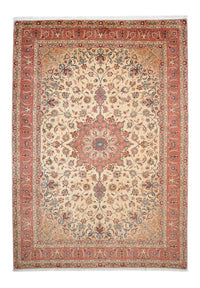 Tappeto Persero - Tabriz - Reale - 297 x 202 cm - marrone chiaro