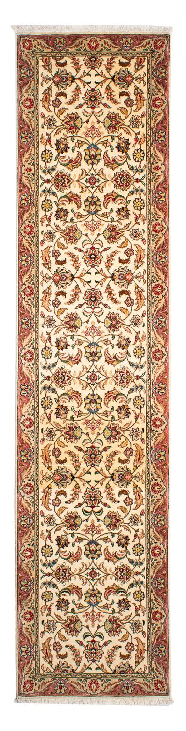 Tappeto corsia Tappeto Persero - Tabriz - Reale - 299 x 68 cm - beige