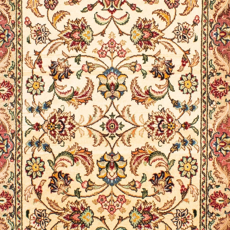 Tappeto corsia Tappeto Persero - Tabriz - Reale - 299 x 68 cm - beige