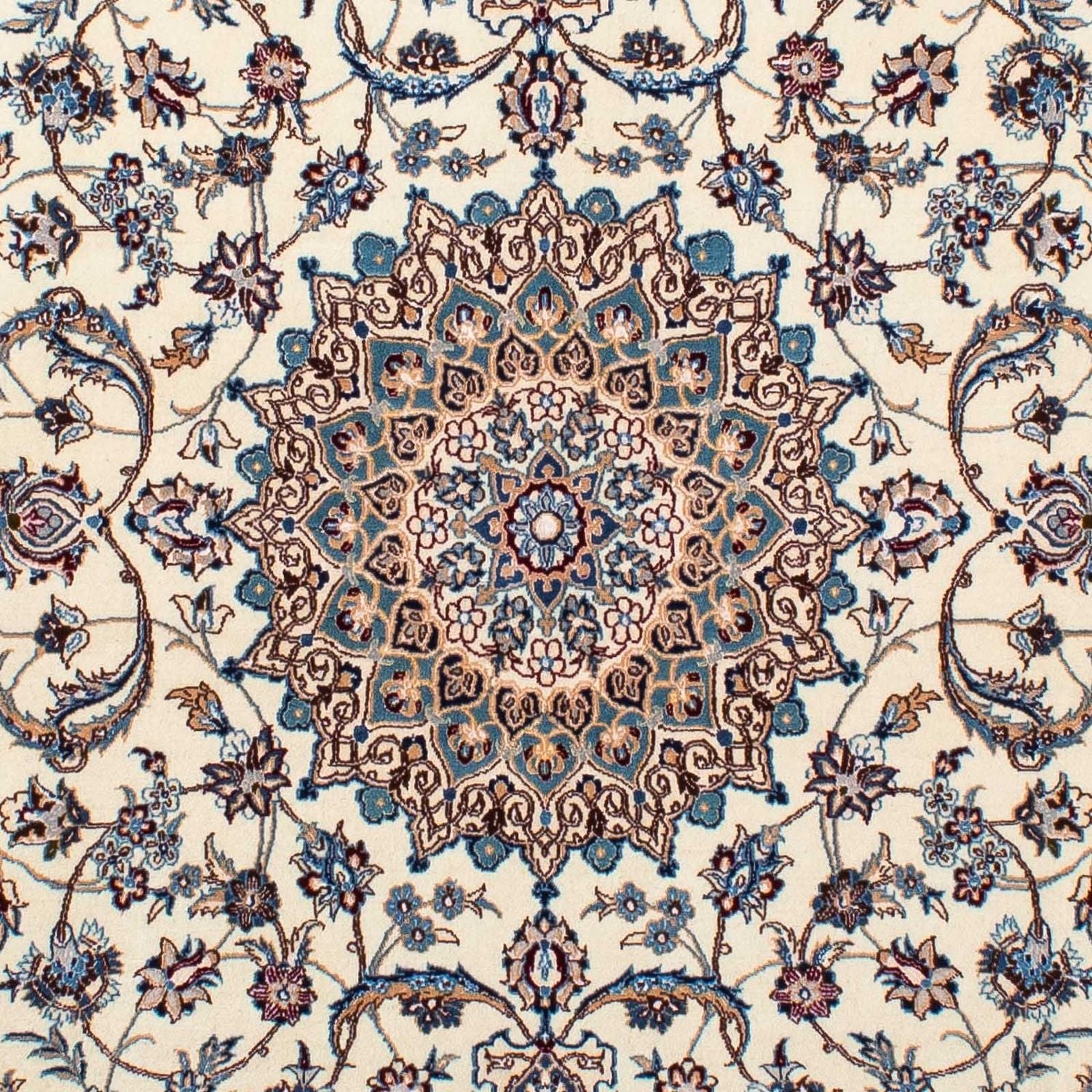 Tappeto Persero - Nain - Premio - 194 x 128 cm - beige